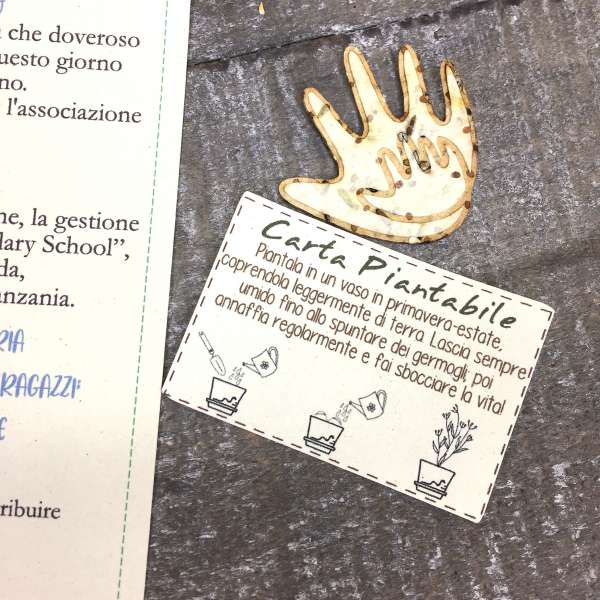 bomboniera solidale matrimonio